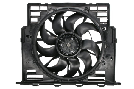 Ventilator - Ventilator radiator potrivit BMW 5 (G30, F90), 5 (G31), 6 GRAN TURISMO (G32), 7 (G11, G12), 8 (G14, F91), 8 (G15, F92), 8 GRAN COUPE (G16, F93) 1.6-3.0DH dupa 2015 (cu carcasa)