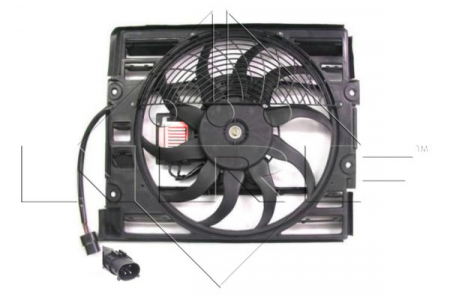 Ventilator - Ventilator radiator (cu carcasa) potrivit BMW 7 (E38), Z8 (E52) 2.5D-5.4 03.94-12.03