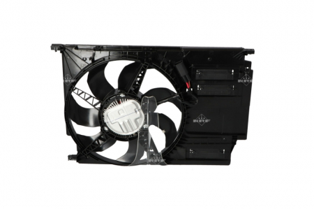 Ventilator radiator (cu carcasa) potrivit BMW Seria 2 (F45), 2 GRAN TOURER (F46), X1 (F48), X2 (F39); MINI (F55), (F56), (F57), CLUBMAN (F54), COUNTRYMAN (F60) 1.2-2.0D 09.13- [4]