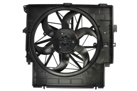 Ventilator - Ventilator radiator (cu carcasa) potrivit BMW X3 (F25), X4 (F26) 1.6/2.0/2.0D 09.10-03.18