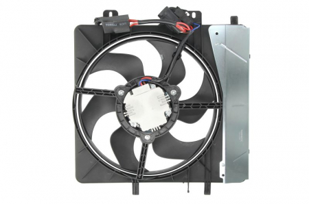 Ventilator radiator potrivit CITROEN C2, C3 I, C3 PLURIEL, C5 II; PEUGEOT 1007 1.1-2.2D dupa 2002 - (cu carcasa) [1]
