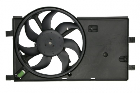 Ventilator radiator (cu carcasa) potrivit CITROEN NEMO, NEMO/MINIVAN; FIAT FIORINO/MINIVAN, QUBO; PEUGEOT BIPPER, BIPPER TEPEE 1.3D-1.4D 11.07- [0]