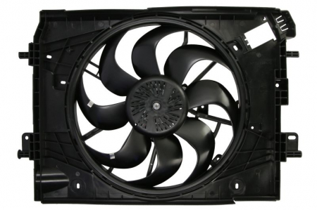 Ventilator radiator (cu carcasa) potrivit DACIA DOKKER, DOKKER/MINIVAN, DUSTER, DUSTER/SUV, LODGY, LOGAN II, LOGAN MCV II, SANDERO II; NISSAN MICRA V; RENAULT CAPTUR I, CLIO IV 0.9-1.6LPG 06.10- [0]