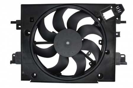 Ventilator - Ventilator radiator (cu carcasa) potrivit DACIA DOKKER, DOKKER/MINIVAN, DUSTER, DUSTER/SUV, LODGY; RENAULT CAPTUR I, DUSTER 1.0-2.0 04.10-