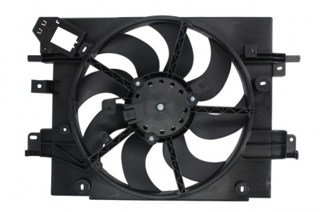 Ventilator radiator (cu carcasa) potrivit DACIA DOKKER, DOKKER/MINIVAN, DUSTER, DUSTER/SUV, LODGY; RENAULT CAPTUR I, DUSTER 1.0-2.0 04.10- [1]