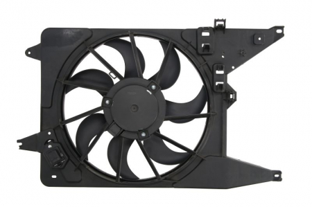 Ventilator radiator (cu carcasa) potrivit DACIA LOGAN, LOGAN EXPRESS, LOGAN MCV, SANDERO 1.5D 05.10- [1]