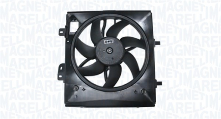 Ventilator - Ventilator radiator (cu carcasa) potrivit DS DS 3; CITROEN C2, C2 ENTERPRISE, C3 AIRCROSS I, C3 AIRCROSS II, C3 I, C3 II, C3 II/HATCHBACK, C3 III, C3 PLURIEL, C4 CACTUS 1.0-1.6LPG 02.02-