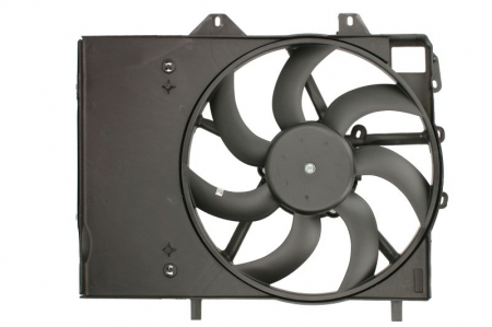 Ventilator radiator (cu carcasa) potrivit DS DS 3; CITROEN C2, C2 ENTERPRISE, C3 AIRCROSS II, C3 I, C3 II, C3 III, C3 PICASSO, C4 CACTUS, C-ELYSEE, DS3; OPEL CROSSLAND X /LAND 1.0-1.6LPG 02.02- [0]