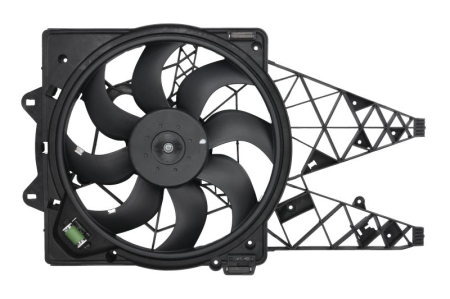 Ventilator radiator (cu carcasa) potrivit FIAT DOBLO, DOBLO CARGO 1.3D-2.0D dupa 2010 [0]