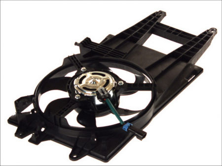 Ventilator radiator (cu carcasa) potrivit FIAT IDEA, PUNTO; LANCIA YPSILON 1.2/1.4 09.99- [1]