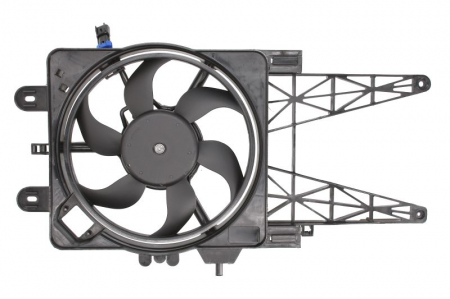 Ventilator - Ventilator radiator (cu carcasa) potrivit FIAT PUNTO, PUNTO/HATCHBACK 1.2/1.2CNG 09.99-03.12