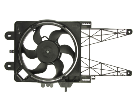Ventilator - Ventilator radiator (cu carcasa) potrivit FIAT PUNTO, PUNTO/HATCHBACK 1.2/1.2CNG 09.99-03.12