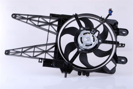 Ventilator radiator (cu carcasa) potrivit FIAT PUNTO, PUNTO/HATCHBACK 1.2/1.2CNG 09.99-03.12 [2]