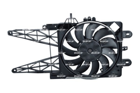 Ventilator radiator (cu carcasa) potrivit FIAT PUNTO, PUNTO/HATCHBACK 1.2/1.2CNG 09.99-03.12 [2]
