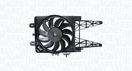 Ventilator radiator (cu carcasa) potrivit FIAT PUNTO, PUNTO/HATCHBACK 1.2/1.2CNG 09.99-03.12
