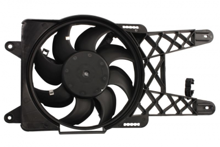 Ventilator - Ventilator radiator (cu carcasa) potrivit FIAT SEICENTO / 600 1.1 01.98-01.10