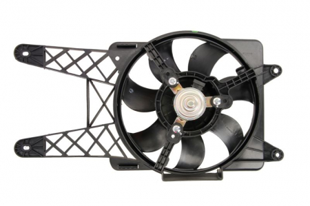 Ventilator radiator potrivit FIAT SEICENTO / 600 1.1 1998-2010 (cu carcasa) [1]