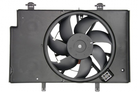 Ventilator - Ventilator radiator (cu carcasa) potrivit FORD B-MAX, ECOSPORT, FIESTA V, FIESTA VI 1.25-1.6D 04.07-