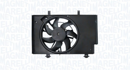 Ventilator - Ventilator radiator (cu carcasa) potrivit FORD B-MAX, FIESTA, FIESTA VI 1.25-1.6D 06.08-