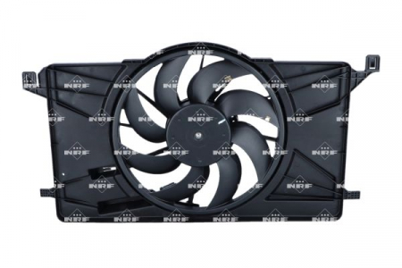 Ventilator radiator potrivit FORD C-MAX II, FOCUS III, FOCUS III/HATCHBACK, GRAND C-MAX 1.6-2.0 2010-2020 (cu carcasa) [2]