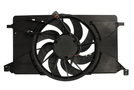 Ventilator radiator potrivit FORD C-MAX II, FOCUS III, FOCUS III/HATCHBACK, GRAND C-MAX 1.6-2.0 2010-2020 (cu carcasa) [1]