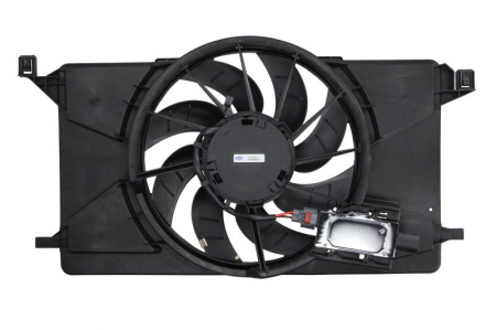 Ventilator radiator potrivit FORD C-MAX II, FOCUS III, FOCUS III/HATCHBACK, GRAND C-MAX 1.6-Electric 2010-2020 (cu carcasa) [1]