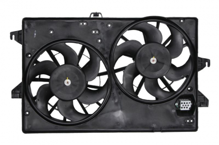 Ventilator radiator (cu carcasa) potrivit FORD COUGAR, MONDEO I, MONDEO II, MONDEO III 1.6-2.5 02.93-03.07 [0]