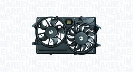 Ventilator - Ventilator radiator (cu carcasa) potrivit FORD FOCUS I, FOCUS I/KOMBI 1.4-2.0 08.98-03.05