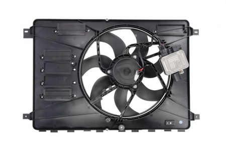 Ventilator radiator potrivit FORD GALAXY II, GALAXY MK II, KUGA I, MONDEO IV, S-MAX 1.6-2.5 2006-2015 (cu carcasa) [1]