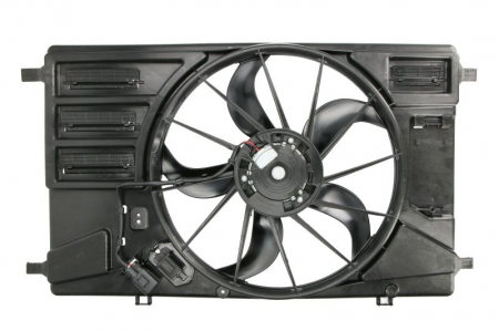 Ventilator radiator potrivit FORD TOURNEO CUSTOM V362, TRANSIT CUSTOM V362, TRANSIT V363 2.0D/2.0DH/2.2D dupa 2012 (cu carcasa) [1]
