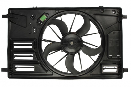 Ventilator - Ventilator radiator (cu carcasa) potrivit FORD TOURNEO CUSTOM V362, TRANSIT CUSTOM V362, TRANSIT V363 2.0D/2.0DH/2.2D 09.12-