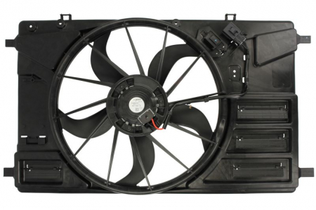 Ventilator radiator potrivit FORD TOURNEO CUSTOM V362, TRANSIT CUSTOM V362, TRANSIT V363 2.0D/2.0DH/2.2D dupa 2012 (cu carcasa) [1]