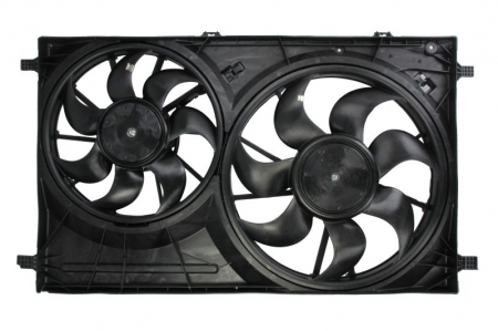 Ventilator - Ventilator radiator (cu carcasa) potrivit FORD TOURNEO CUSTOM V362, TRANSIT, TRANSIT CUSTOM V362, TRANSIT V363 1.0H-2.2D 10.11-