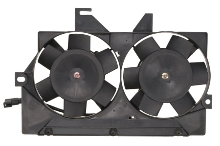 Climatizare - Ventilator radiator (cu carcasa) potrivit FORD TRANSIT, TRANSIT TOURNEO 2.0-2.5D 1994-2006