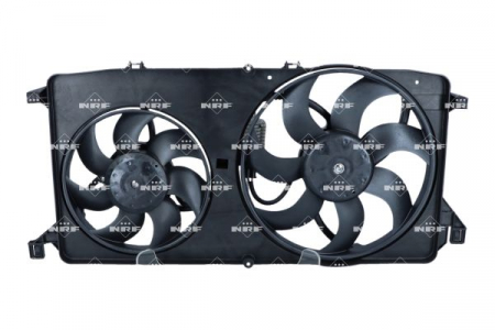 Ventilator radiator potrivit FORD TRANSIT, TRANSIT TOURNEO 2.2D-2.3LPG 2006-2014 (cu carcasa) [2]