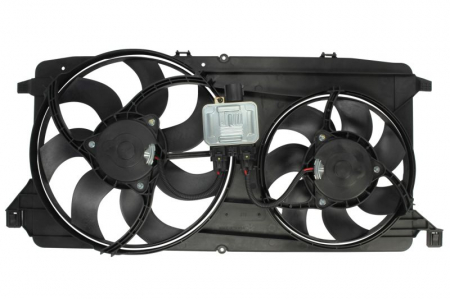 Ventilator radiator potrivit FORD TRANSIT, TRANSIT TOURNEO 2.2D-2.3LPG 2006-2014 (cu carcasa) [1]