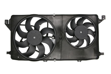 Ventilator - Ventilator radiator (cu carcasa) potrivit FORD TRANSIT, TRANSIT TOURNEO 2.2D-2.3LPG 04.06-12.14