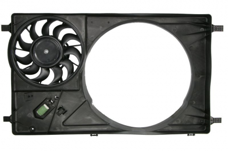 Ventilator - Ventilator radiator (cu carcasa) potrivit FORD TRANSIT, TRANSIT V363 2.2D 10.11-