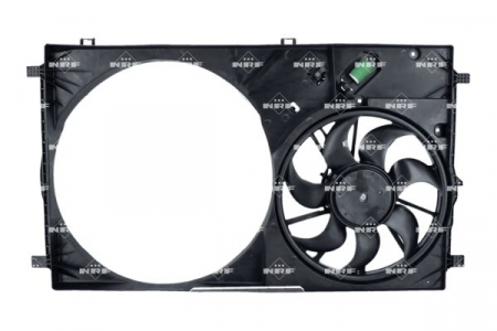 Ventilator radiator potrivit FORD TRANSIT V363 2.0D/2.0DH dupa 2016 (cu carcasa) [2]