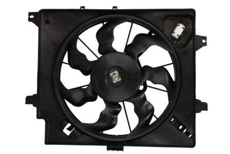 Ventilator - Ventilator radiator (cu carcasa) potrivit HYUNDAI ELANTRA V, I30; KIA CEE'D, PRO CEE'D 1.4D/1.6/1.6D 02.11-