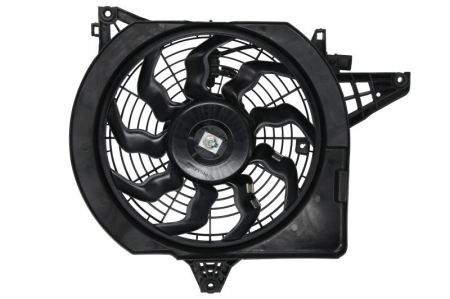 Ventilator - Ventilator radiator potrivit HYUNDAI H-1 CARGO, H-1 TRAVEL 2.5D dupa 2008 (cu carcasa)