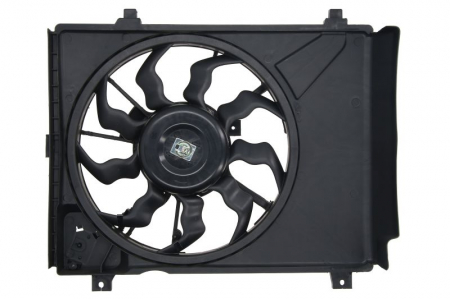 Ventilator - Ventilator radiator potrivit HYUNDAI I10 I 1.1/1.2 dupa 2007 - (cu carcasa)