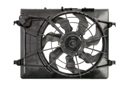Ventilator radiator (cu carcasa) potrivit HYUNDAI I30; KIA CEE'D, PRO CEE'D 1.4/1.6/1.6LPG 12.06-02.13 [1]