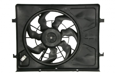 Ventilator - Ventilator radiator potrivit HYUNDAI I30; KIA CEE'D, PRO CEE'D 1.4/1.6/1.6LPG 2006-2013 (cu carcasa)
