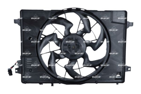 Ventilator radiator (cu carcasa) potrivit HYUNDAI IONIQ; KIA CEED, NIRO, NIRO I, XCEED 1.6H 03.16- [1]