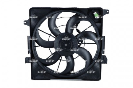 Ventilator radiator (cu carcasa) potrivit HYUNDAI IX35; KIA SPORTAGE III 2.0D 08.09-12.16 [2]