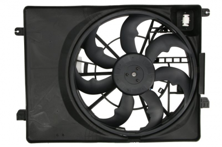 Ventilator radiator (cu carcasa) potrivit HYUNDAI IX35, TUCSON; KIA SPORTAGE IV 2.0/2.0D/2.4 11.13-09.22 [0]