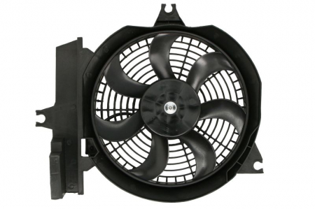 Ventilator - Ventilator radiator (cu carcasa) potrivit HYUNDAI SANTA FÉ I 2.0-2.7 02.01-03.06