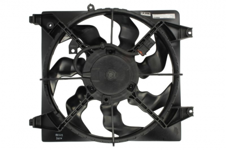Ventilator radiator potrivit HYUNDAI SANTA FÉ I, SANTA FÉ II 2.7 2001-2012 (cu carcasa) [1]