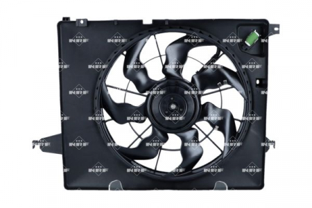 Ventilator radiator (cu carcasa) potrivit HYUNDAI SANTA FÉ II, SANTA FÉ III 2.4 07.10-12.18 [2]